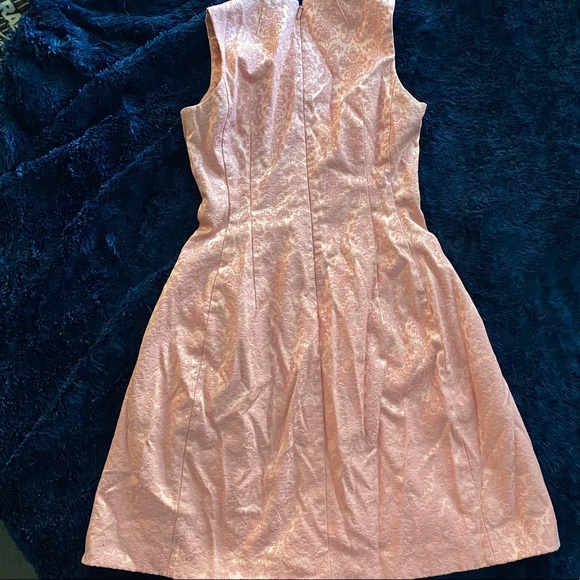 Eva Mendez pink a line sleeveless dress size 6 - Picture 5 of 7